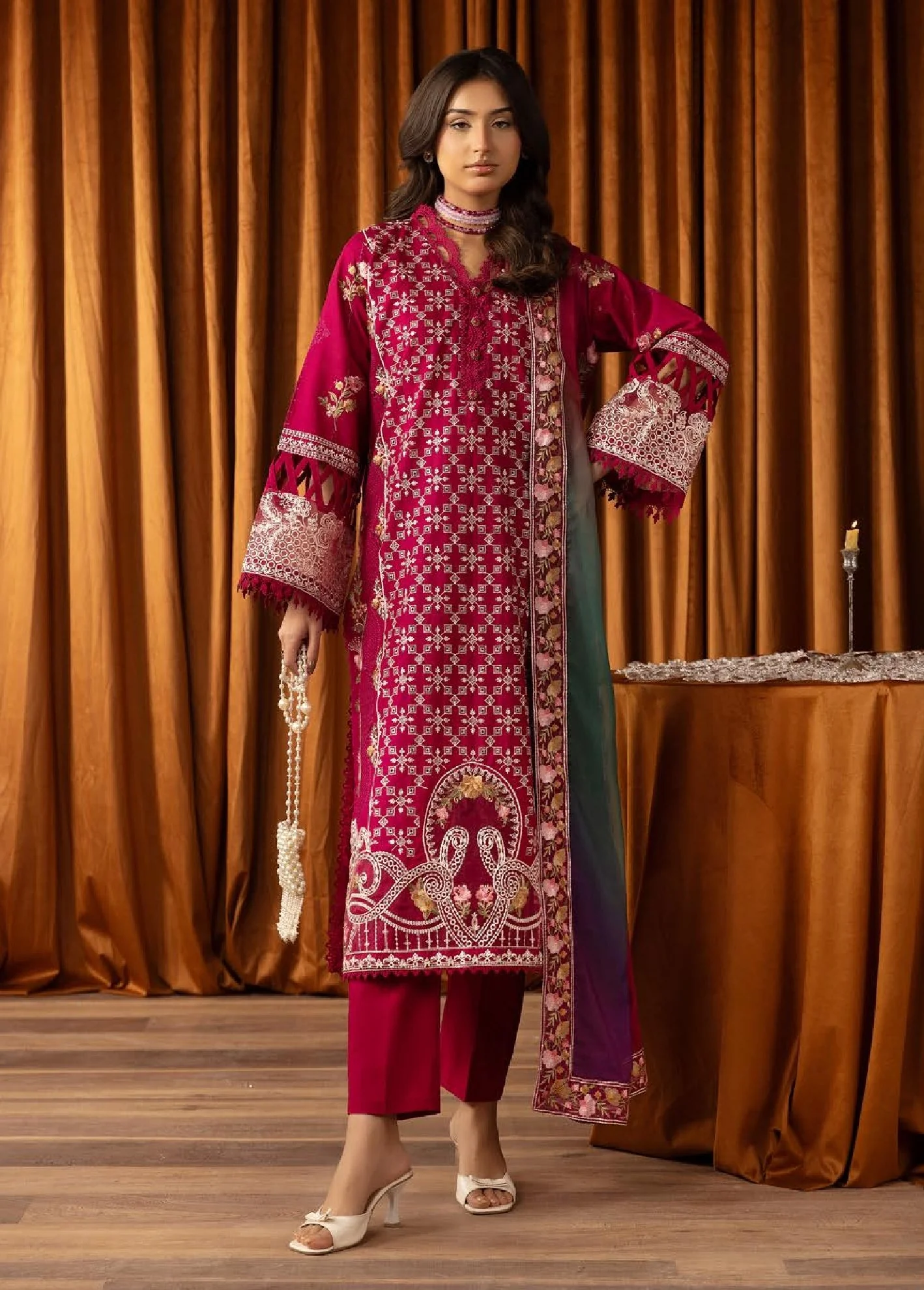 SHAMIYANA EMBROIDERED LAWN COLLECTION - Image 3