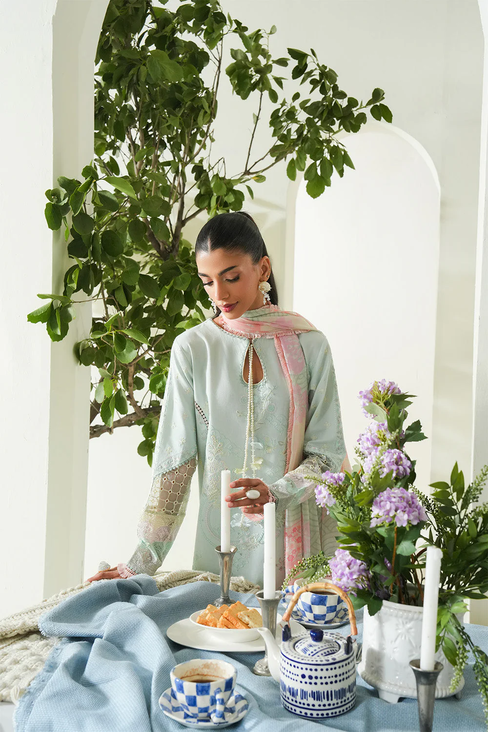Soiree Lawn 3-Piece Suit - Image 4