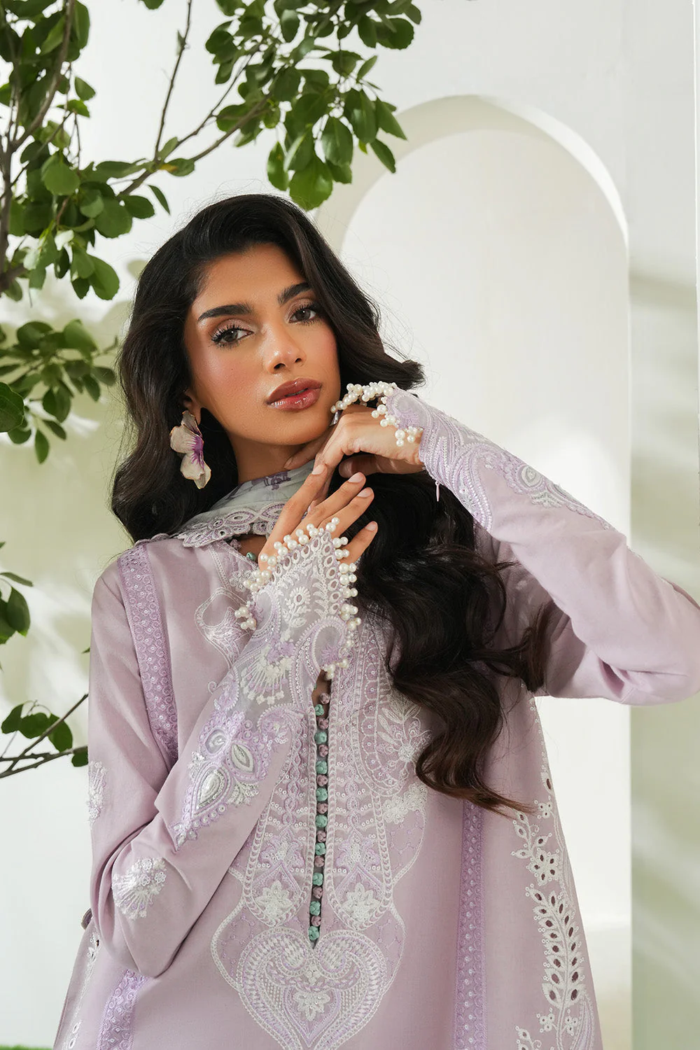 Soiree Lawn 3-Piece Suit - Image 4