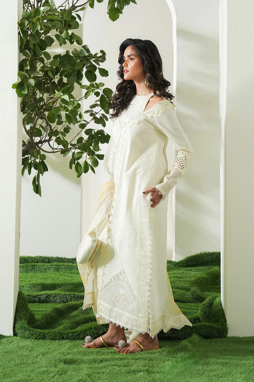 Soiree Lawn 3-Piece Suit - Image 3