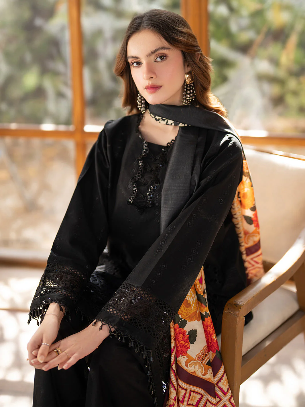 Stella Embroidered Lawn 3 Piece - Image 3
