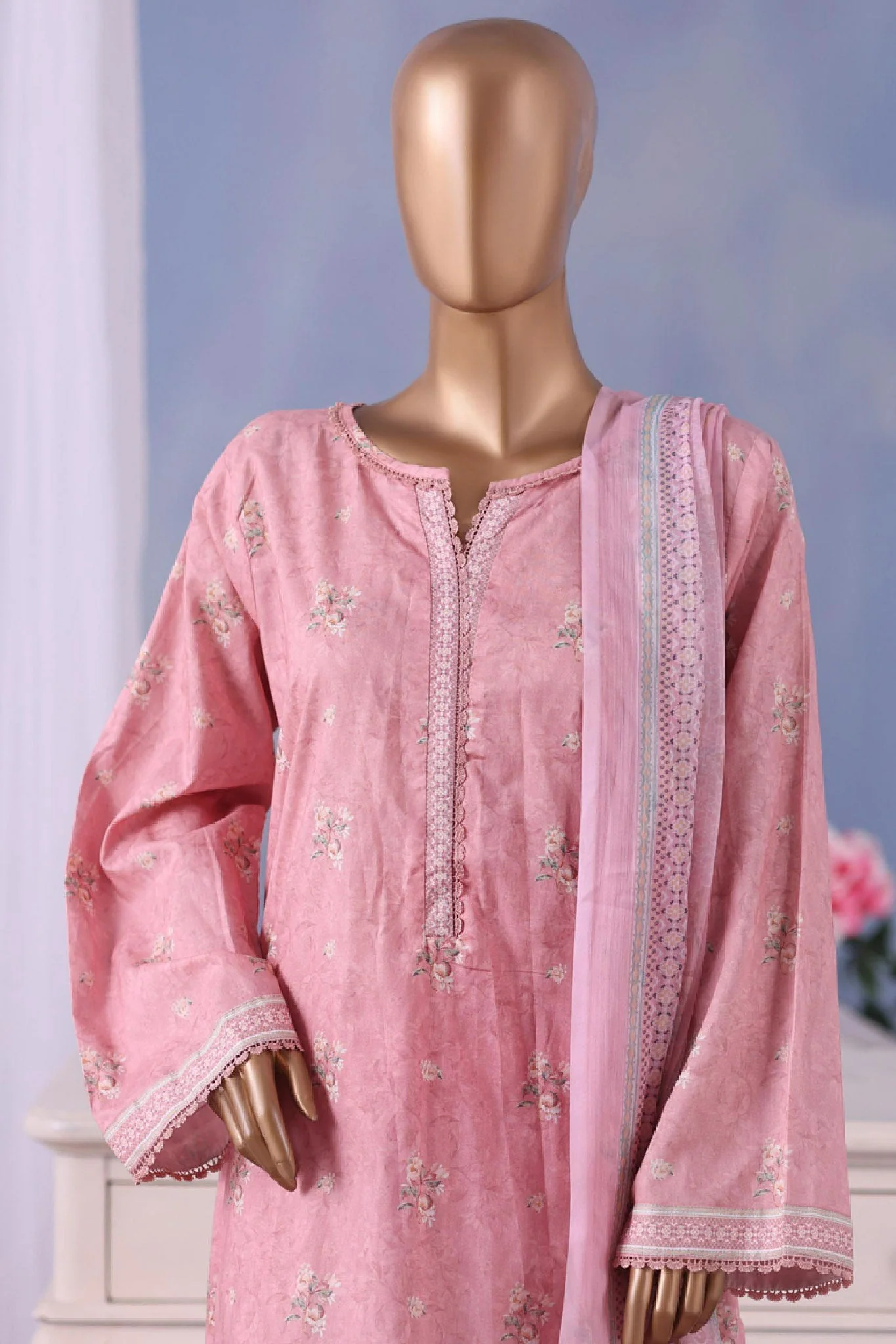 Stitched 3 Piece Exclusive Printed - Image 3