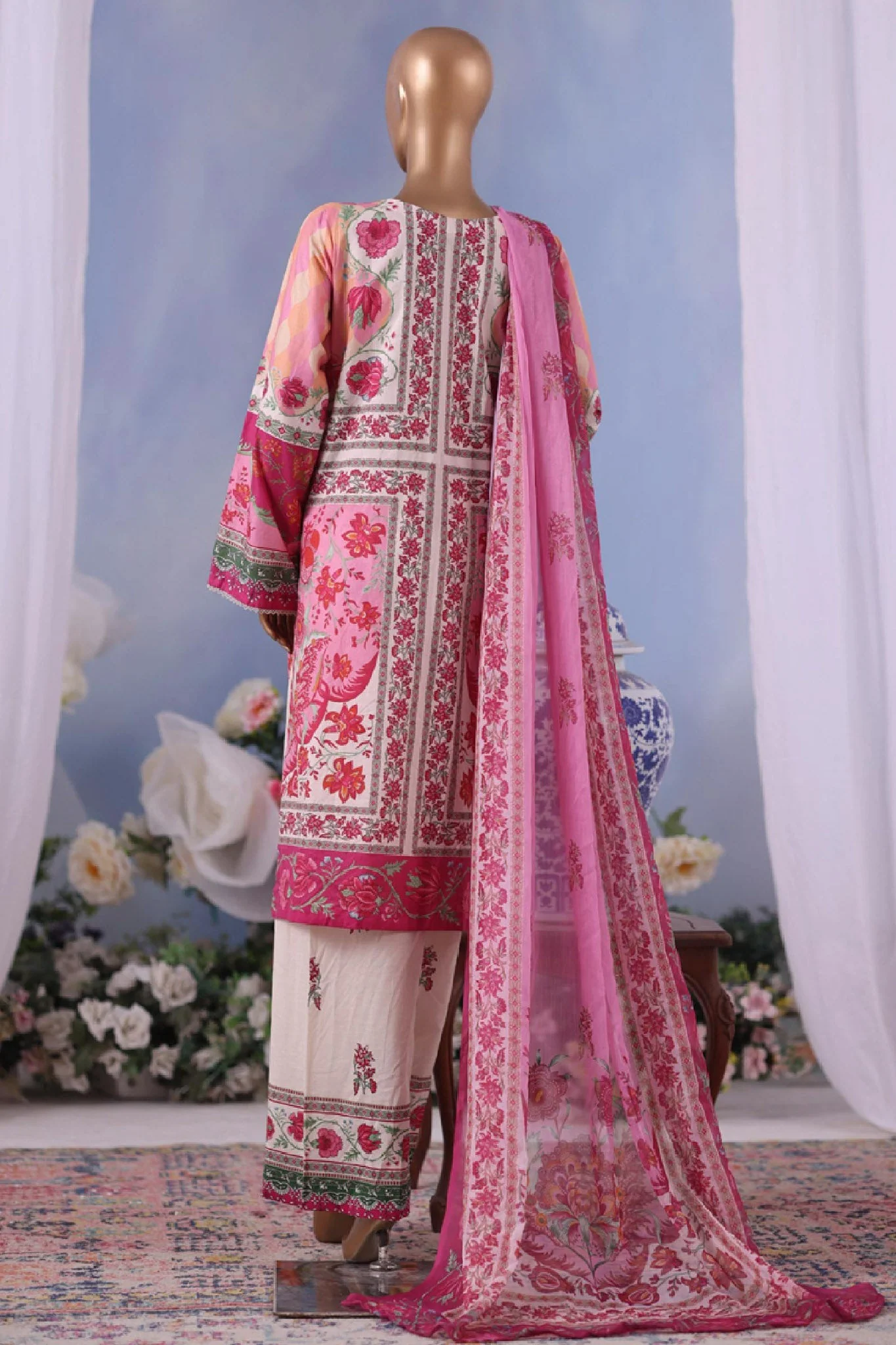 Stitched 3 Piece Exclusive Printed - Image 2