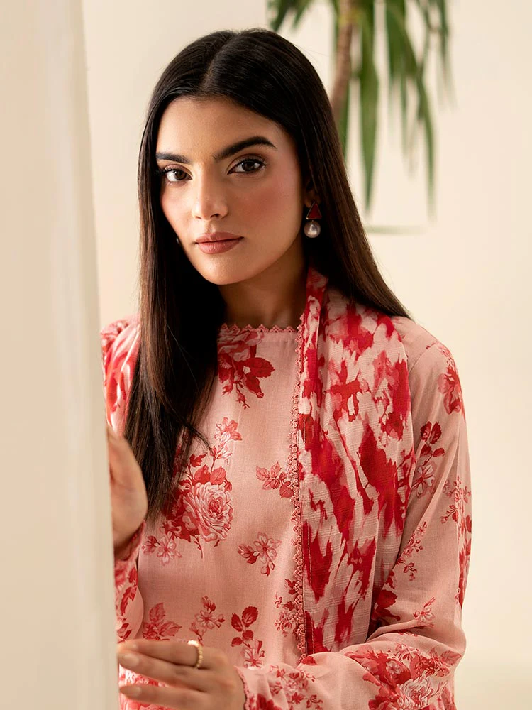 SUHA 3-Piece Unstitched Digital Printed Lawn Suit - Image 6