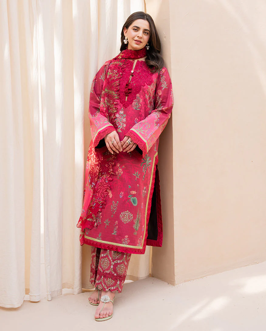 Summer in Bloom | Printed Lawn - Image 4