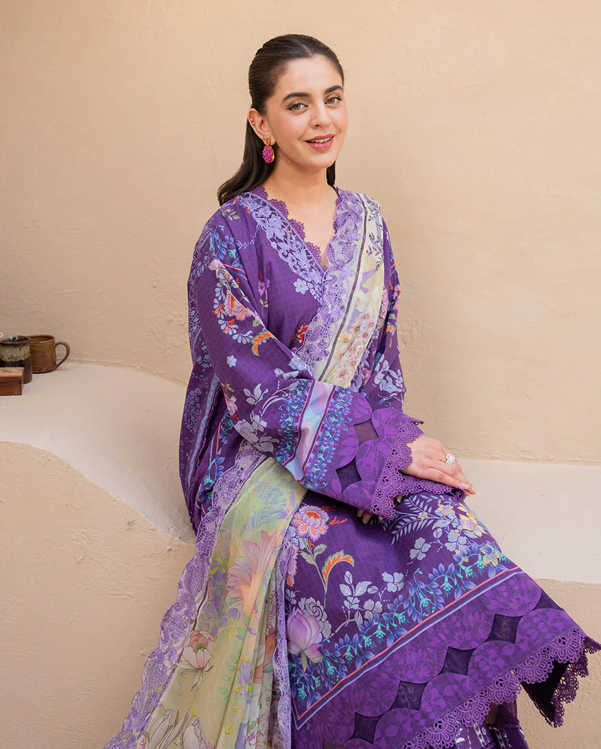 Summer in Bloom | Printed Lawn - Image 4