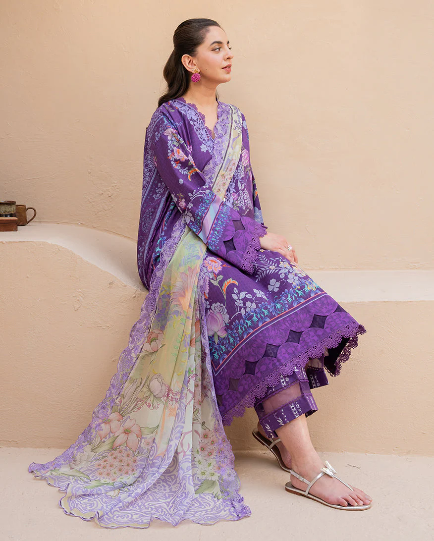 Summer in Bloom | Printed Lawn - Image 6