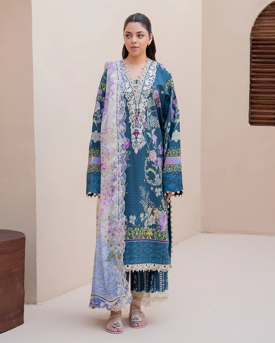 Summer in Bloom | Printed Lawn