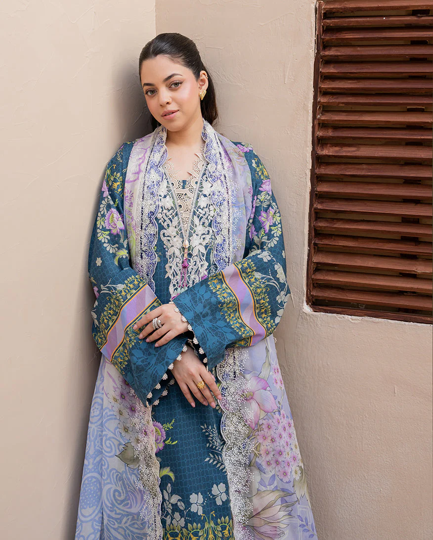 Summer in Bloom | Printed Lawn - Image 4