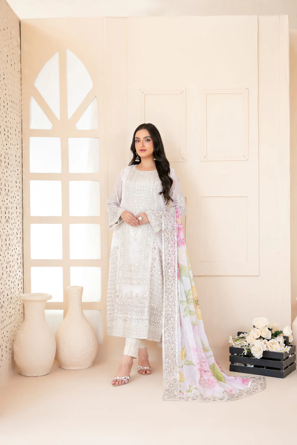 Sunehri 3 Piece Semi-Stitched Collection