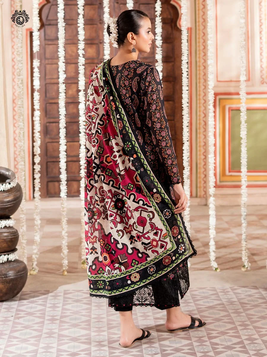 Tabeer Unstitched Lawn 3 PC - Image 2