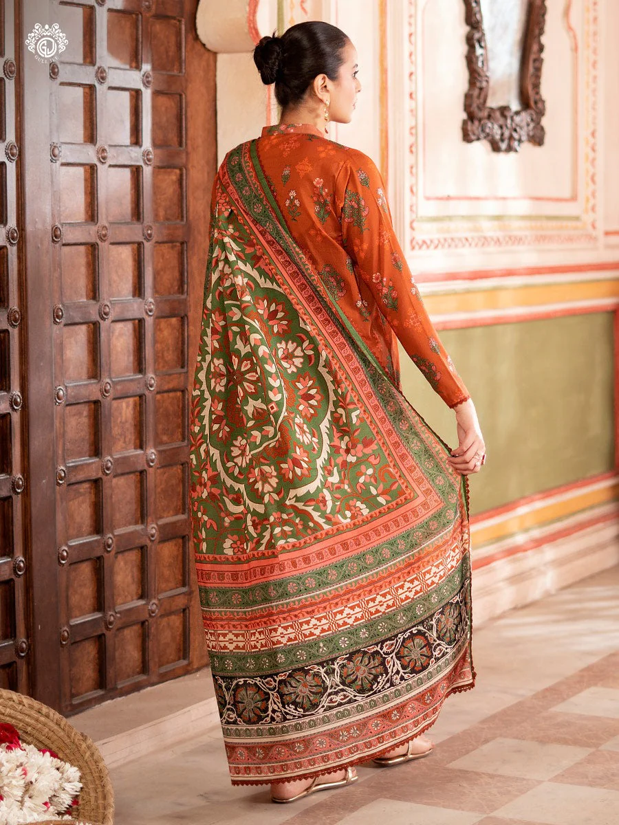 Tabeer Unstitched Lawn 3 PC - Image 2