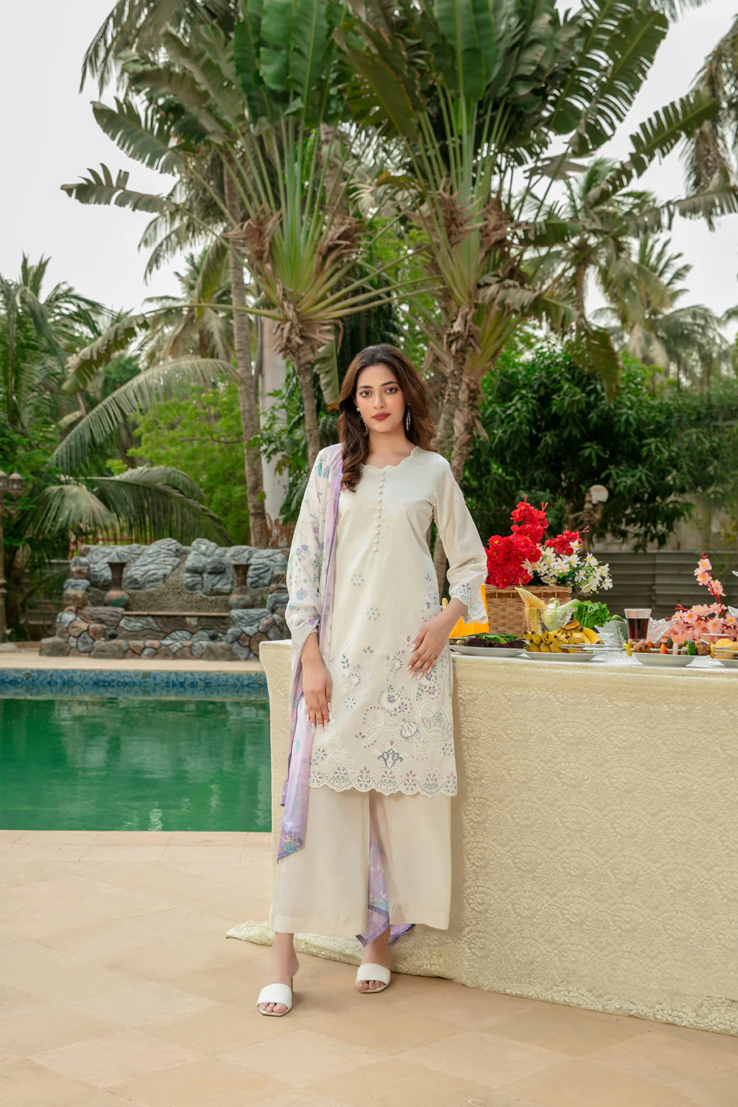 Un-Stitched Exclusive Embroidered