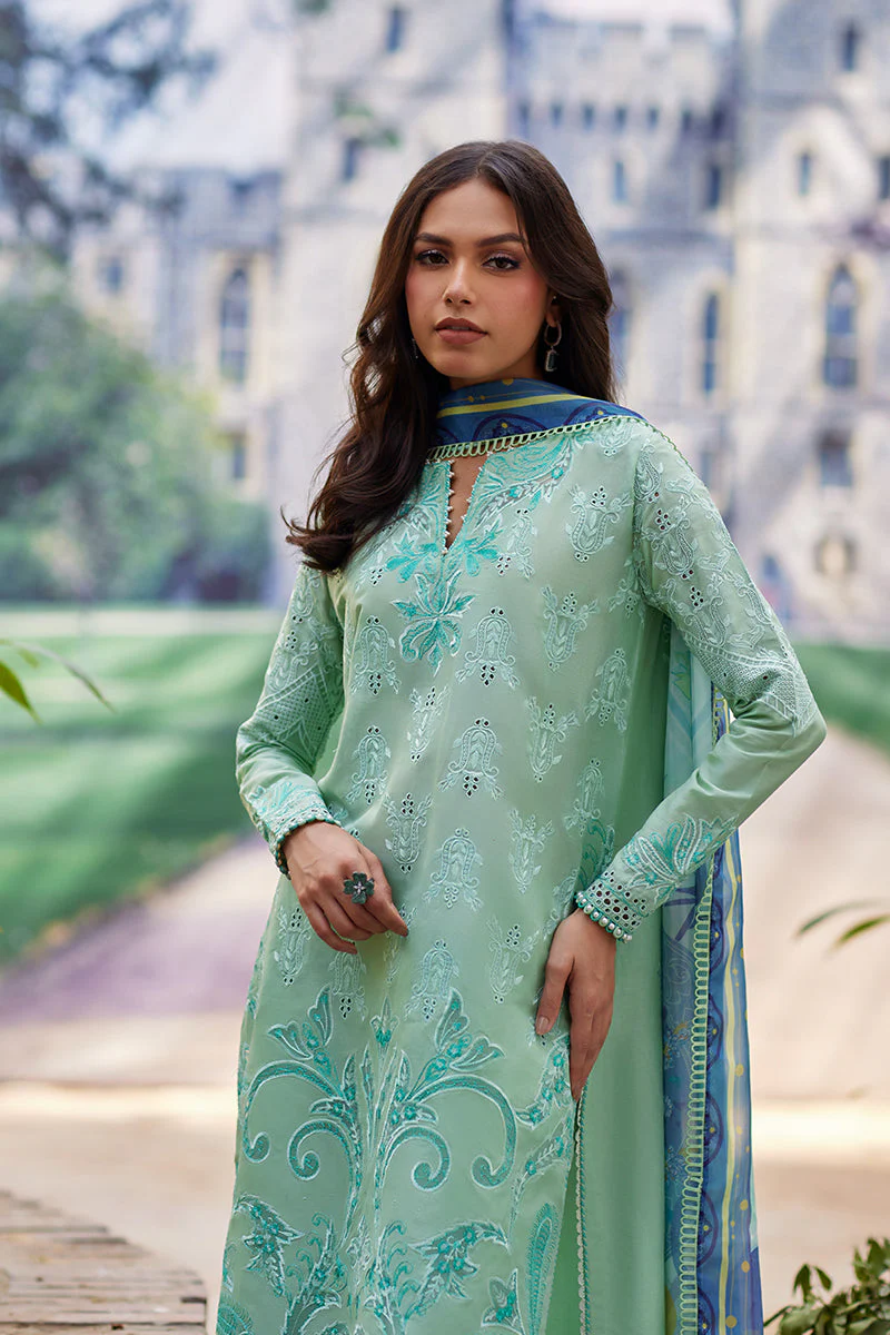 Unstitched Chikankari Lawn - Image 5