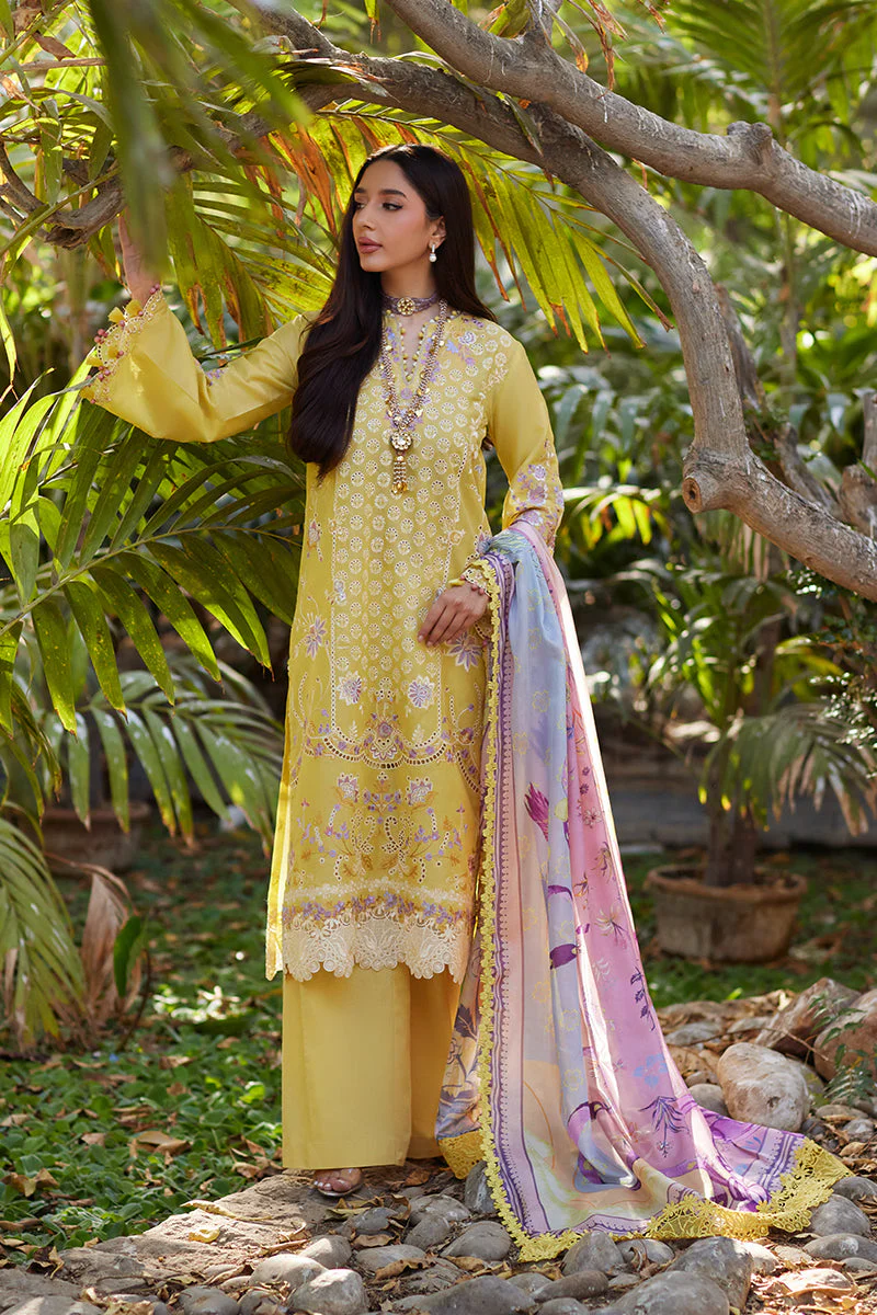 Unstitched Chikankari Lawn - Image 7