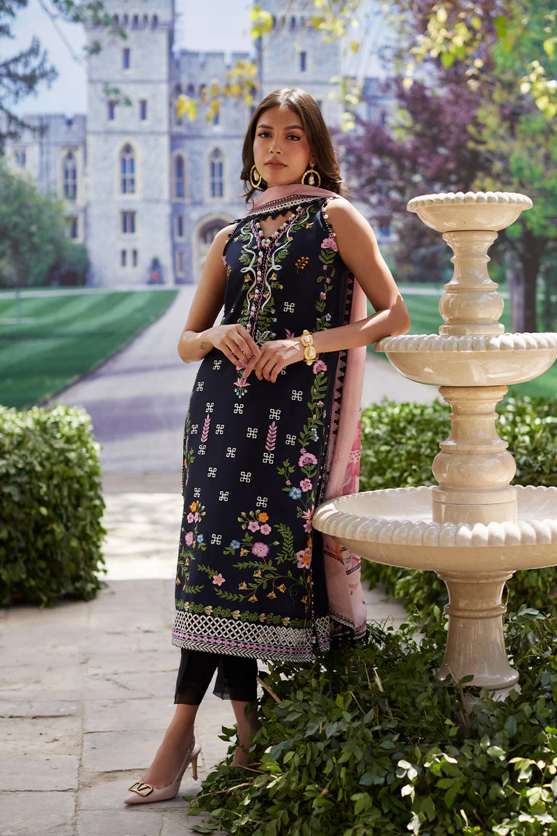 Unstitched Chikankari Lawn - Image 3