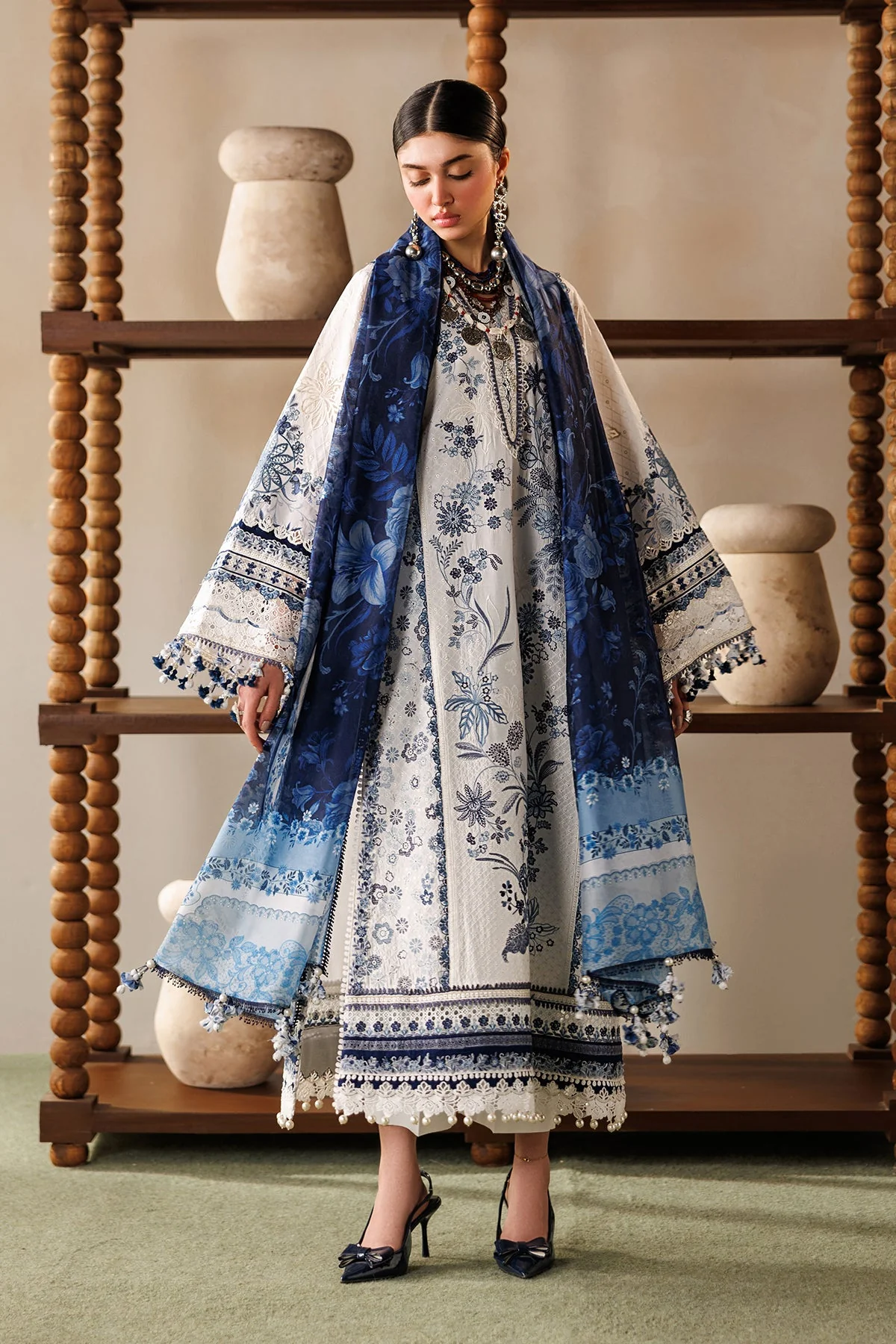 UNSTITCHED EMBROIDERED LAWN - Image 6