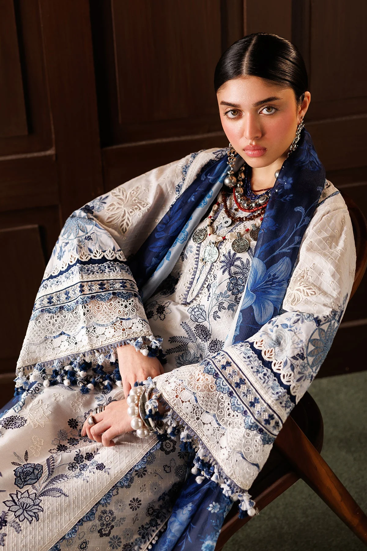 UNSTITCHED EMBROIDERED LAWN - Image 8