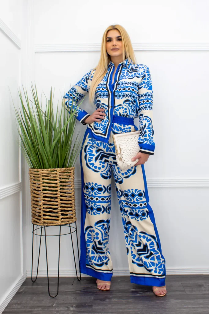 Vintage Silk Co Ord Set - Image 3