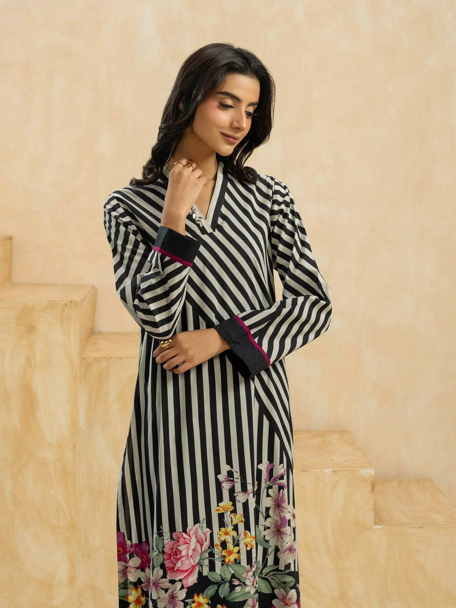 Viscose Shirt-Printed (Pret) - Image 6
