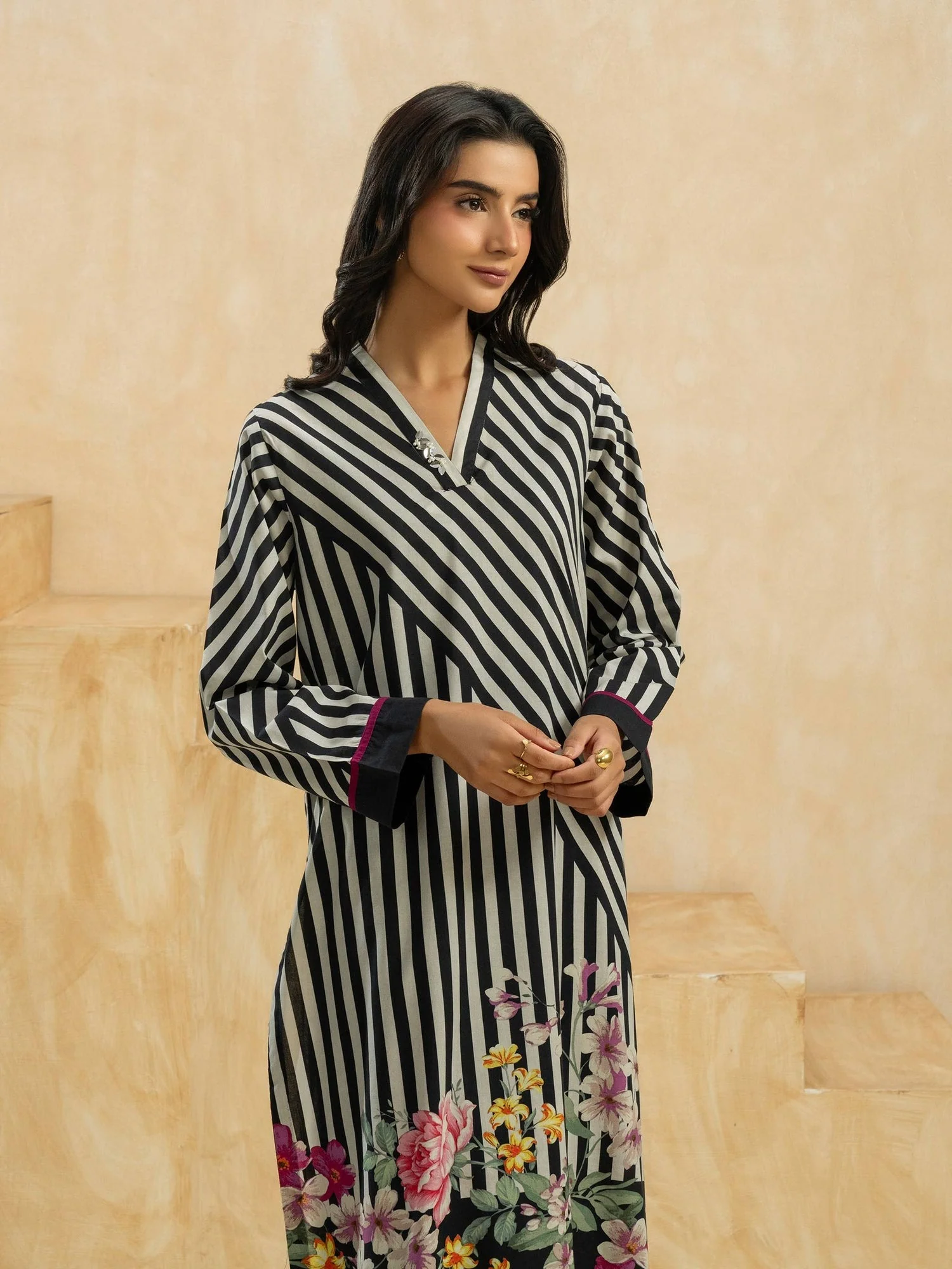 Viscose Shirt-Printed (Pret) - Image 8