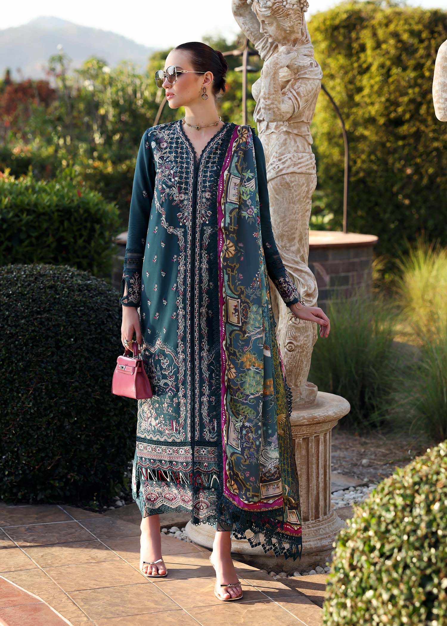 Zaina Unstitched Lawn - Image 4