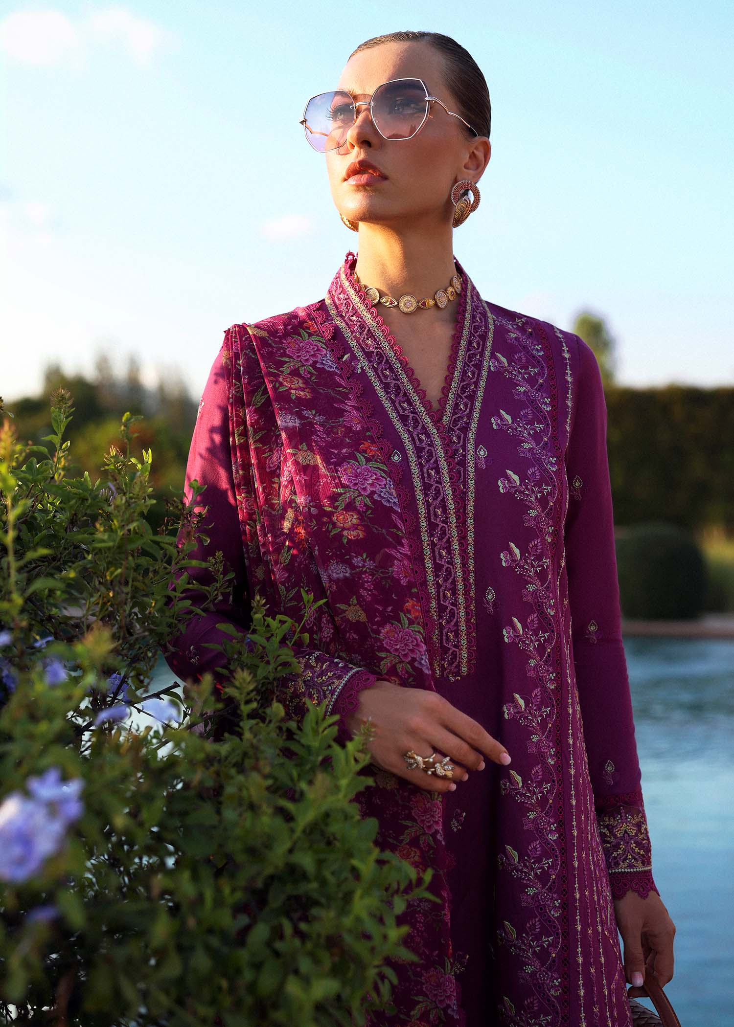 Zaina Unstitched Lawn - Image 4