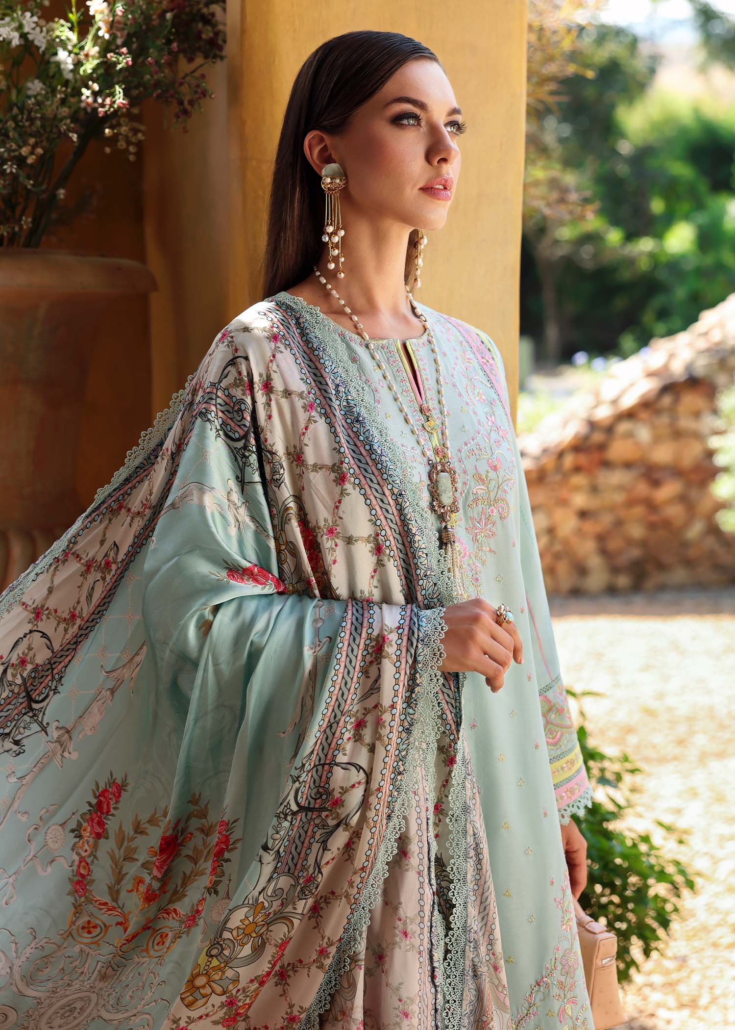 Zaina Unstitched Lawn - Image 4