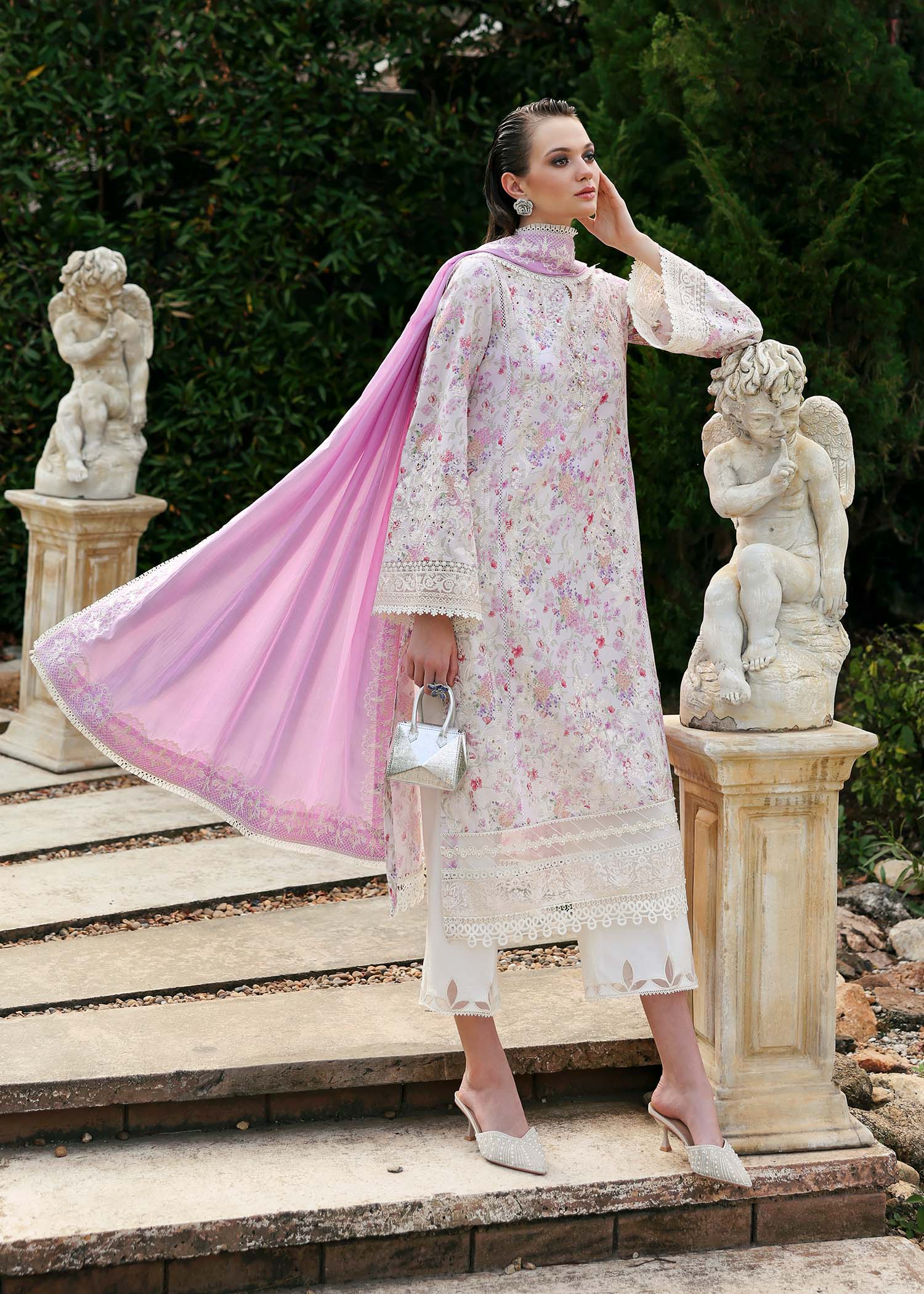 Zaina Unstitched Lawn - Image 4