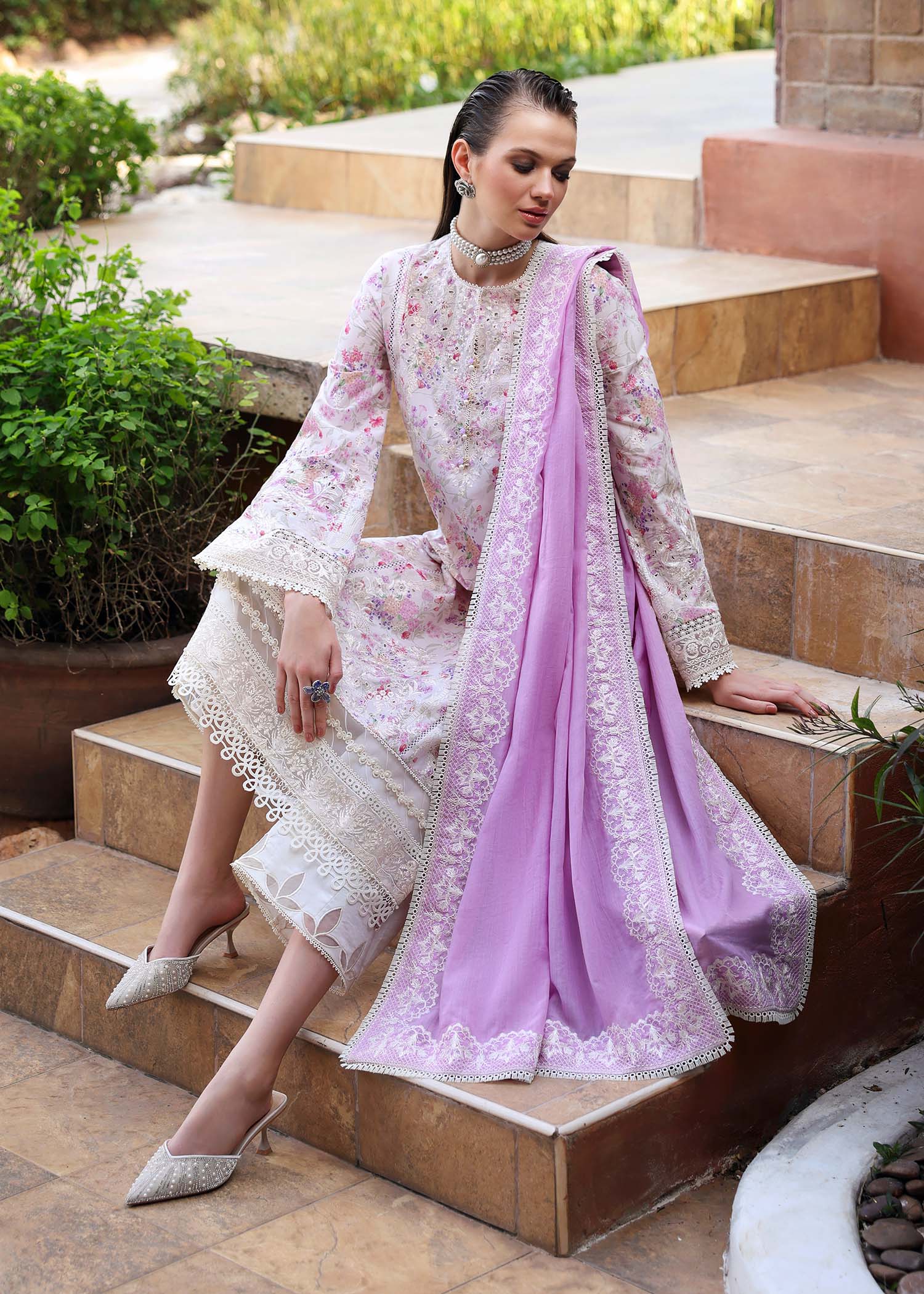 Zaina Unstitched Lawn - Image 5